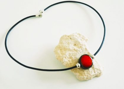 Collar--Fino--Rojo-Pasión