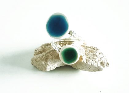 Anillo-Macar-Cristalino-.Artesania hecha en Menorca-Artesania-de-Menorca,-Regalos-únicos.