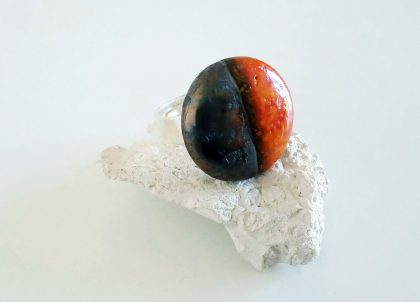 Anillo naranja Mitades
