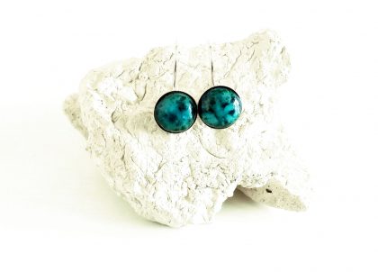 Pendientes-Colección-Engastado-en-Plata-AG925-Largos-Esmeralda.